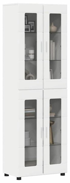 Magasfiú polcokkal FLORIN Fehér 60 x 35 x 182 cm Faanyag
