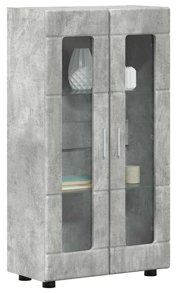 Széf FLORIN 55,5 x 29 x 100 cm Beton Szürke Szerelt Fa