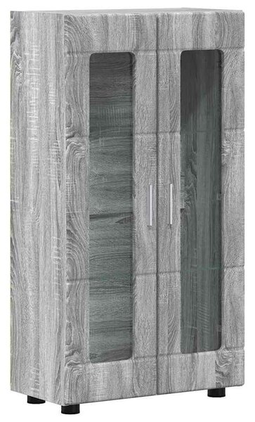 Széf FLORIN 55,5 x 29 x 100 cm Szürke Sonoma Szerelt Fa