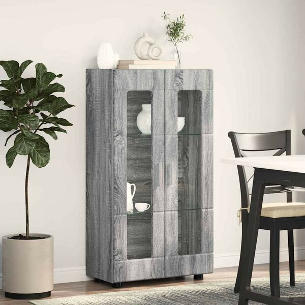 Széf FLORIN 55,5 x 29 x 100 cm Szürke Sonoma Szerelt Fa