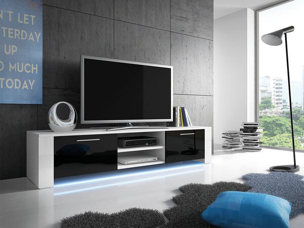 TV-állvány Uva II, Laminált forgácslap, 41x166x46cm