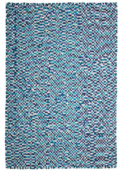 Szőnyeg AMDO Tengerészkék 160 x 230 cm Gyapjú