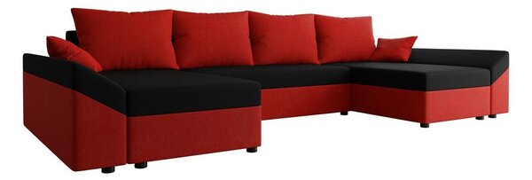 Sarokkanapé Memphis 105, Kárpit, 82x317x140cm