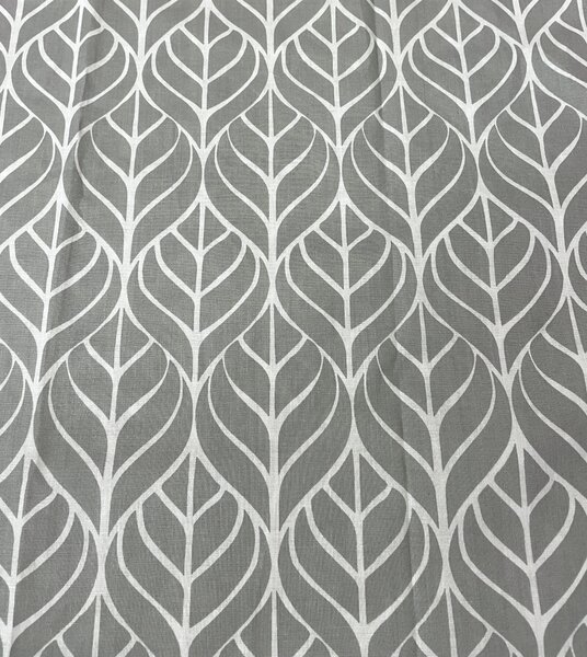 Leaf szurke pamut ágyneműhuzat 140x200cm+90x70cm TiaHome