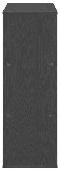 Könyvespolc Fekete tölgy 100 x 33 x 94,5 cm Faanyag