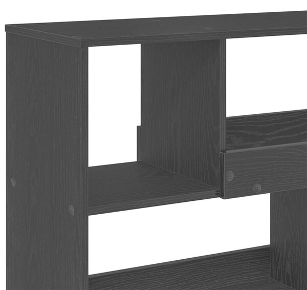 Könyvespolc Fekete tölgy 100 x 33 x 94,5 cm Faanyag