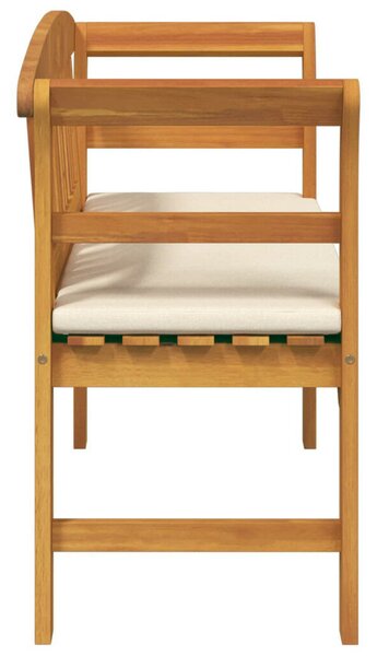 Pad Természetes Olaj Bevonat 114 x 46 x 82,5 cm Tömör Akácfa