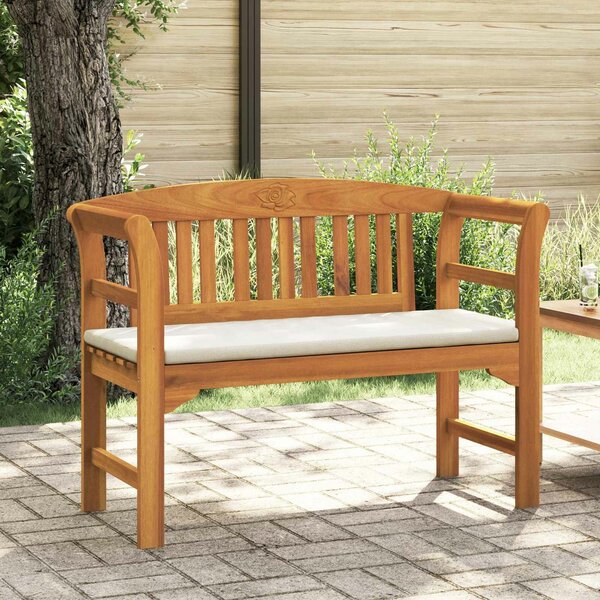Pad Természetes Olaj Bevonat 114 x 46 x 82,5 cm Tömör Akácfa