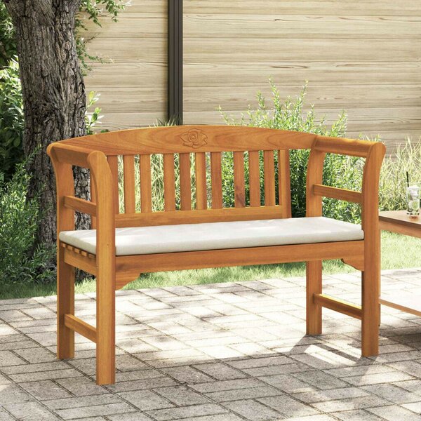 Pad Természetes Olaj Bevonat 114 x 46 x 82,5 cm Tömör Akácfa
