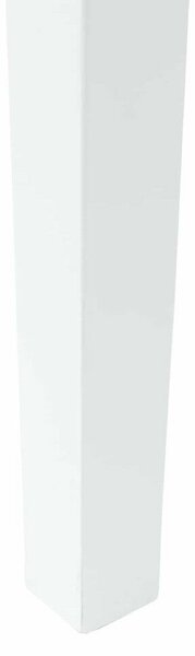 Étkező Székek 2 pcs Fehér 50 x 52,5 x 91 cm Tömör Gumi Fa
