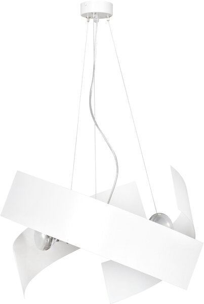 Emibig modern függeszték modo fehér króm emi585/1