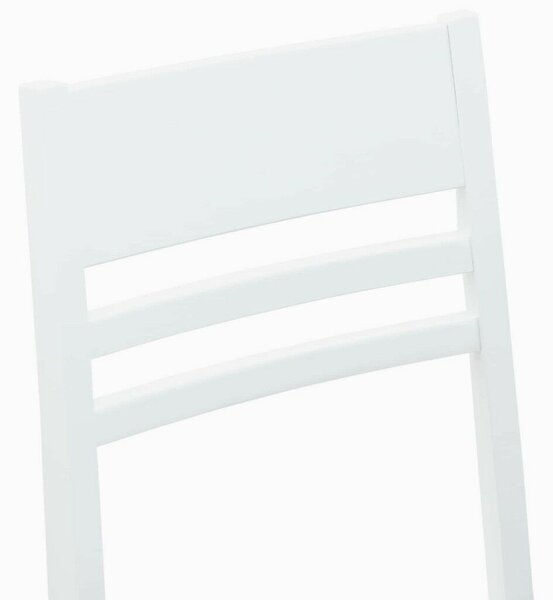 Étkező Székek 2 pcs Fehér 43 x 54 x 89 cm Tömör Gumi Fa
