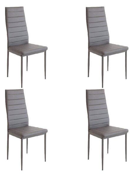 Coleta Nova II NEW étkezőszék Szürke 4 db N