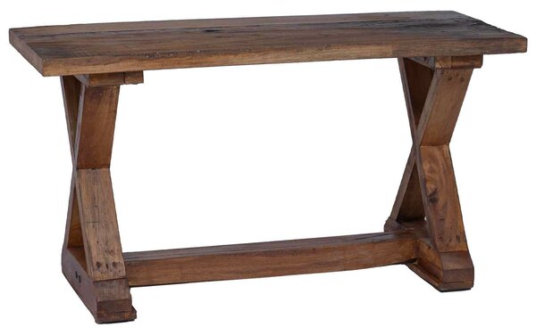 VidaXL pad Természetes 85 x 35 x 47 cm Tömör újrahasznosított fa