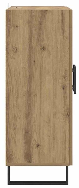 VidaXL Széf Artisan tölgy 69,5 x 34 x 90 cm Szerelt Fa
