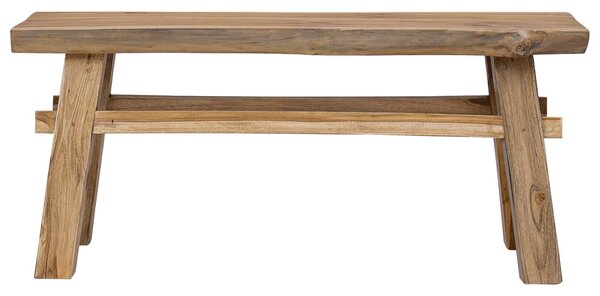 VidaXL pad Természetes 100 x 29 x 43,5 cm Tömör Teakfa