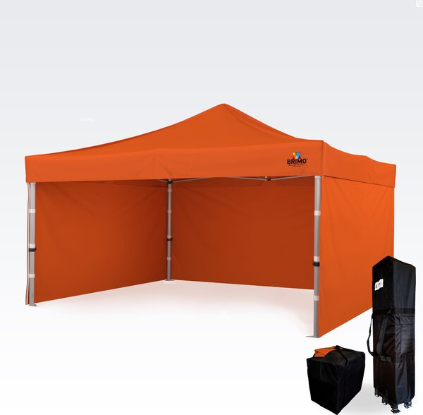 Reklám sátor 4x4m - Narancs