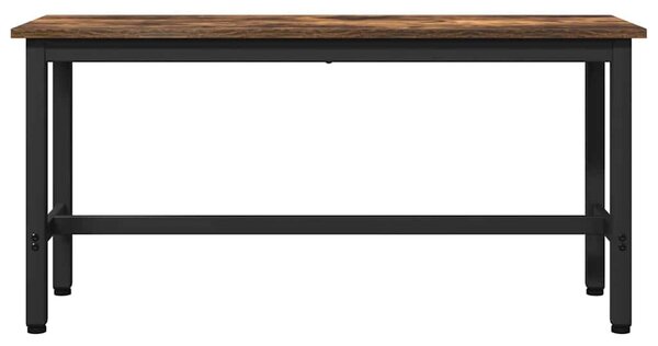 VidaXL Étkező pad 2 pcs Füstölt tölgy 100 x 32,5 x 48,5 cm