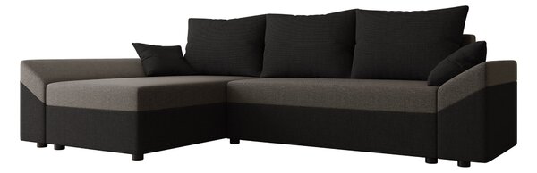 Sarokkanapé Memphis 130, Kárpit, 82x240x140cm
