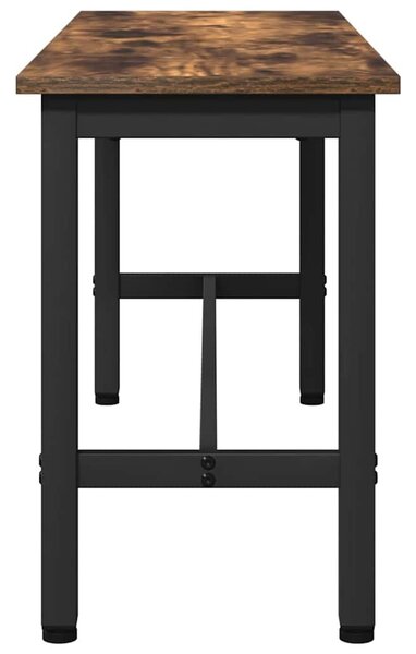 VidaXL Étkező pad 2 pcs Füstölt tölgy 100 x 32,5 x 48,5 cm