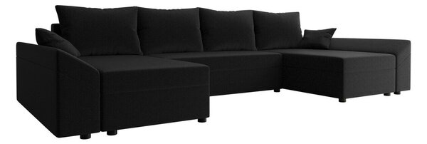 Sarokkanapé Memphis 131, Kárpit, 82x317x140cm