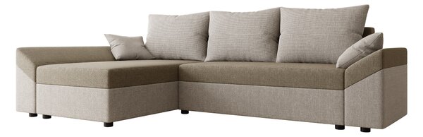 Sarokkanapé Memphis 130, Kárpit, 82x240x140cm