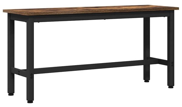 VidaXL Étkező pad 2 pcs Füstölt tölgy 100 x 32,5 x 48,5 cm