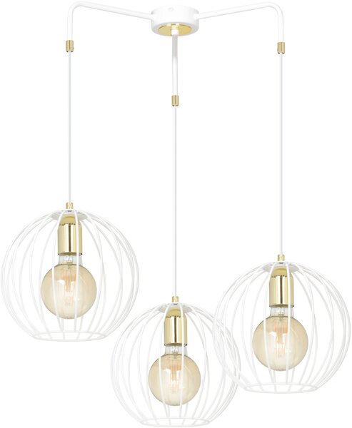 Emibig modern függeszték albio fehér emi145/3
