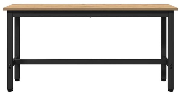 VidaXL Étkező pad 2 pcs Artisan tölgy 100 x 32,5 x 48,5 cm