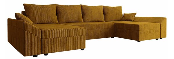 Sarokkanapé Memphis 105, Kárpit, 82x317x140cm