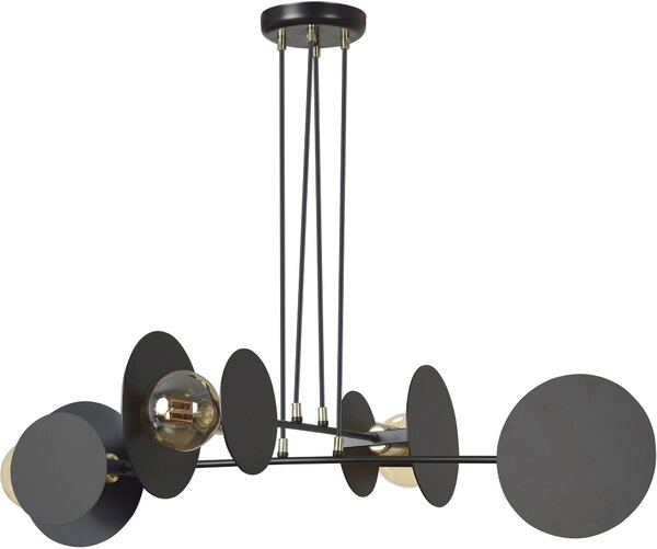 Emibig modern függeszték idea fekete emi792/4