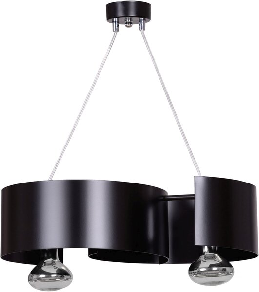 Emibig modern függeszték vixon króm fekete emi284/2