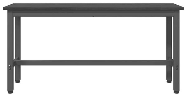 VidaXL Étkező pad 2 pcs Fekete tölgy 100 x 32,5 x 48,5 cm