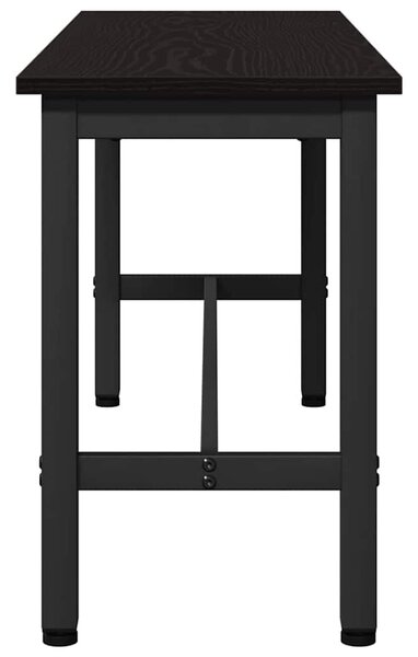 VidaXL Étkező pad 2 pcs Fekete tölgy 100 x 32,5 x 48,5 cm