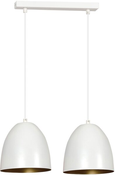 Emibig modern skandináv függeszték lenox fehér emi411/2