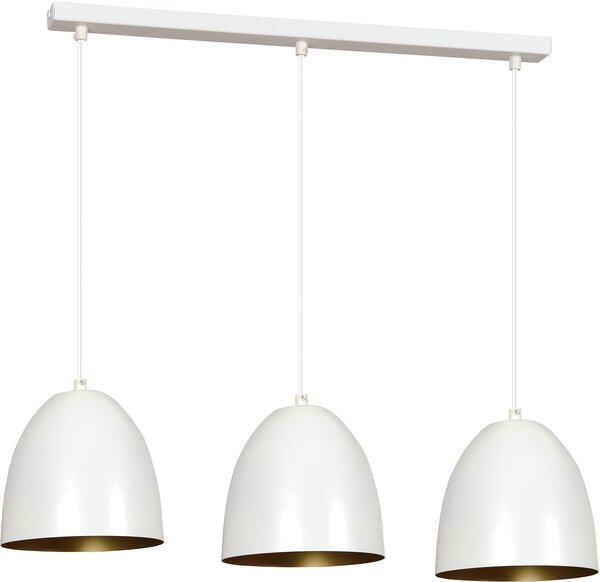 Emibig modern skandináv függeszték lenox fehér emi411/3