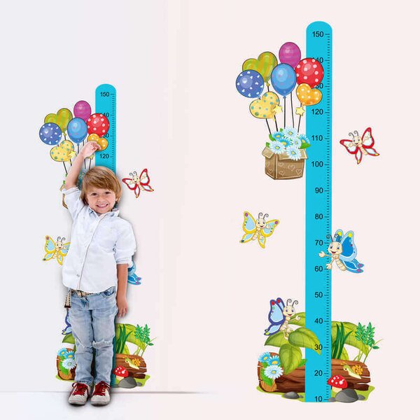 Pillangós magasságmérő gyerekeknek