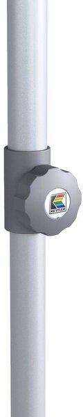 Kettler EASY PUSH napernyő 150×210 cm – UV 50+, vízálló, világosszürke