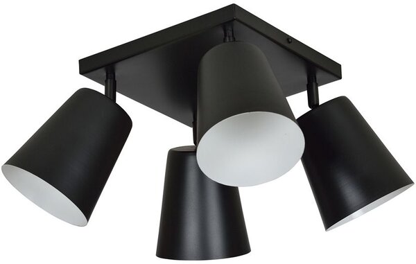 Emibig modern skandináv spot lámpa prism fehér fekete emi385/4