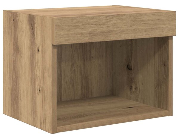 TV Fali Egységek LED-del 5 pcs Artisan tölgy 40,5 x 30 x 102 cm