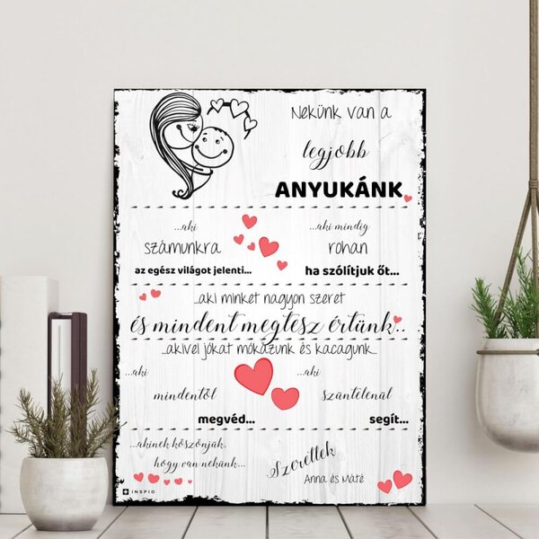 INSPIO - ajándékok, dekorációk gyártása - Anyák napi ajándékok - Anyák napi meglepetés