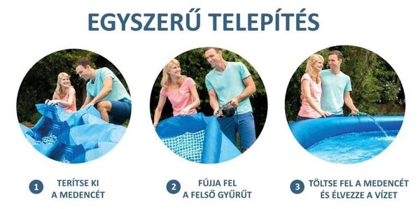 Intex EasySet felfújható Medence 305x61cm (28116NP)