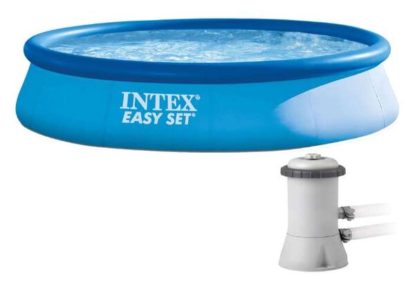 Intex 396x84cm EasySet felfújható Medence vízforgatóval (28142NP)