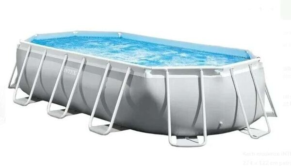 Intex Prism Frame 503x274x122cm Prémium Fémvázas medence szett (26796NP)