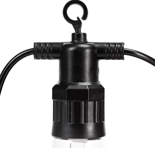 Springos fényfüzér 20LED, 13m, többszínű