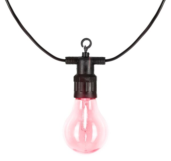 Springos fényfüzér 20LED, 13m, többszínű
