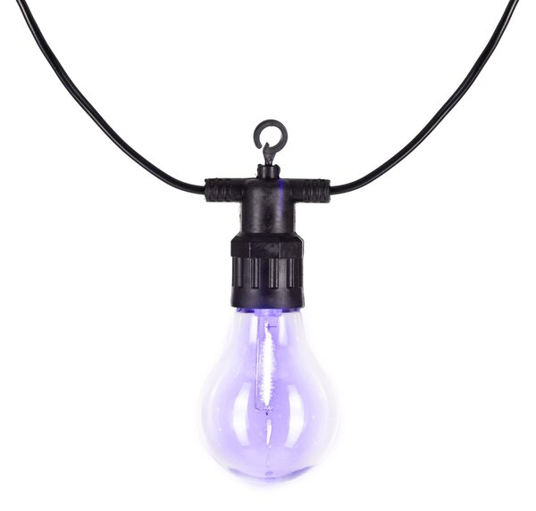 Springos fényfüzér 20LED, 13m, többszínű