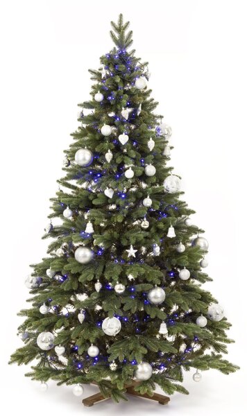 Springos prémium zöld műfenyő 240cm