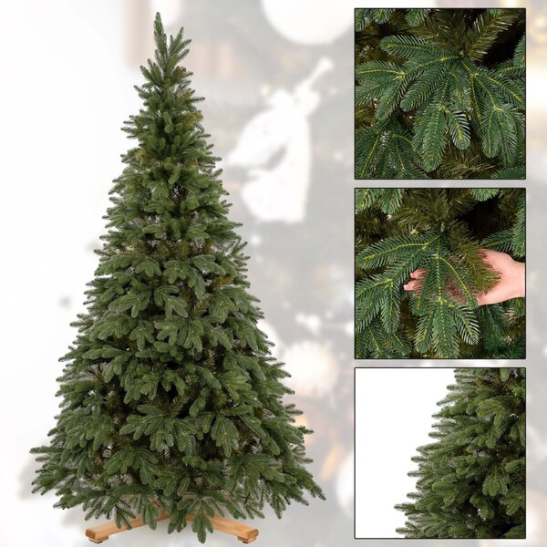 Springos prémium zöld műfenyő 240cm