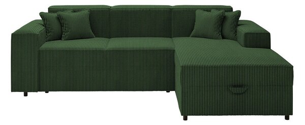 Sarokkanapé Clovis 116, Kárpit, 79x253x166cm